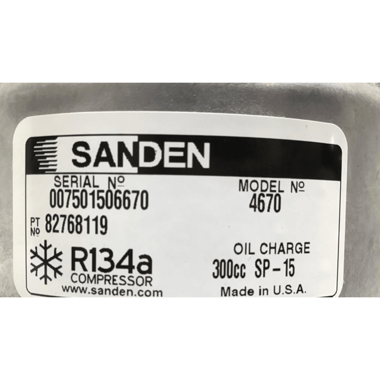 82768119 Genuine Volvo Compressor - Truck To Trailer