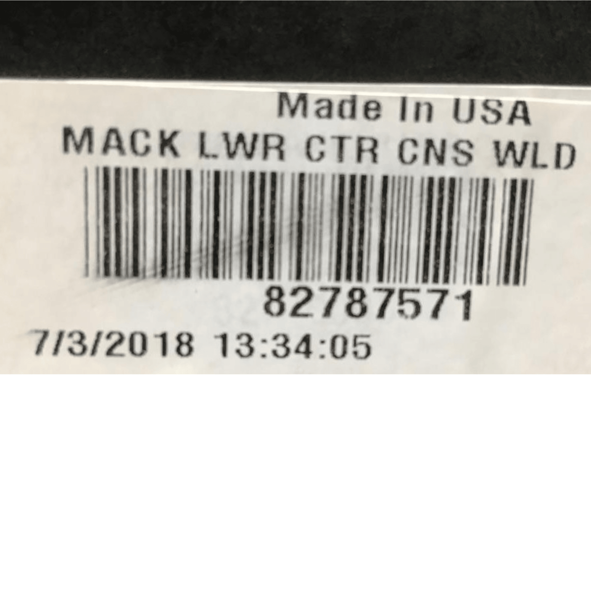 82787571 Genuine Mack Panel - Truck To Trailer