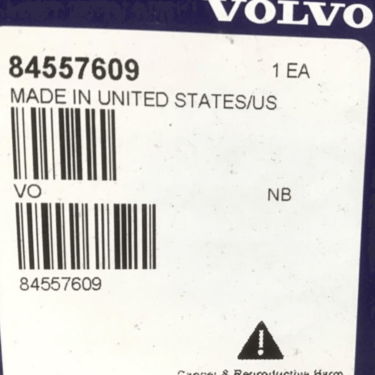 84557609 Genuine Volvo Accelerator Pedal - Truck To Trailer