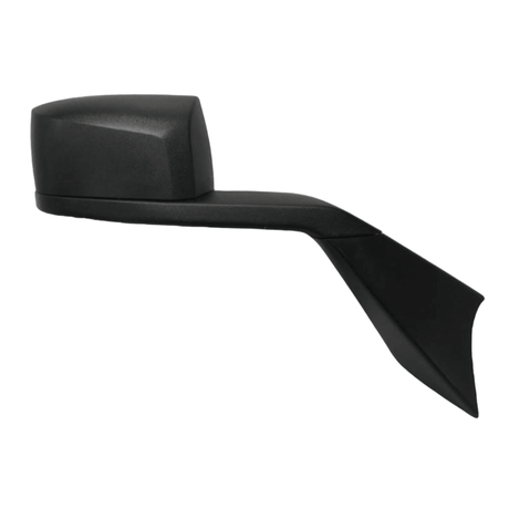 84723671 Genuine Volvo Rh Mirror Black Back - Truck To Trailer