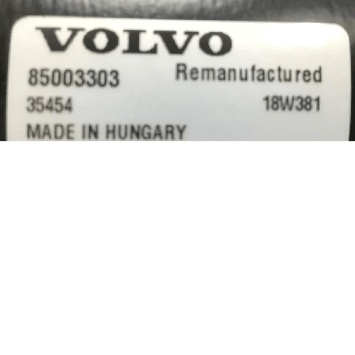 85003303 Genuine Volvo Starter Motor - Truck To Trailer