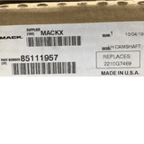 85111957 Genuine Mack Camshaft - Truck To Trailer