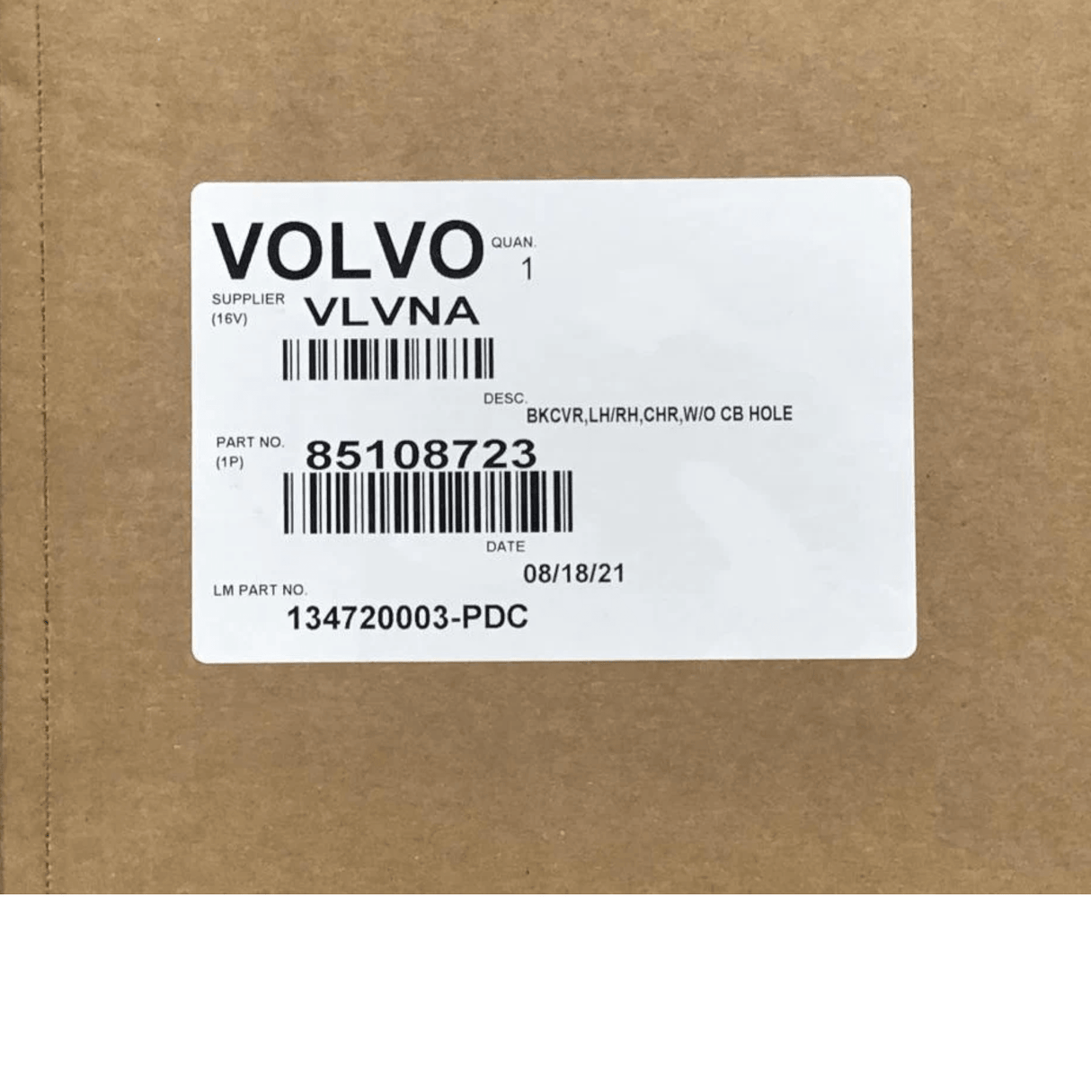 85127723 Genuine Volvo Kit - Truck To Trailer