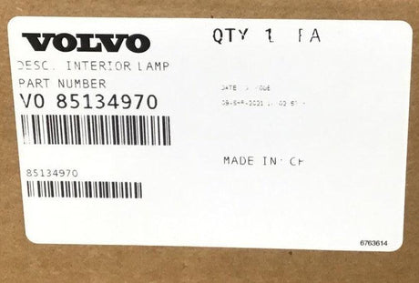 85134970 Genuine Volvo Interior Lamp - Truck To Trailer