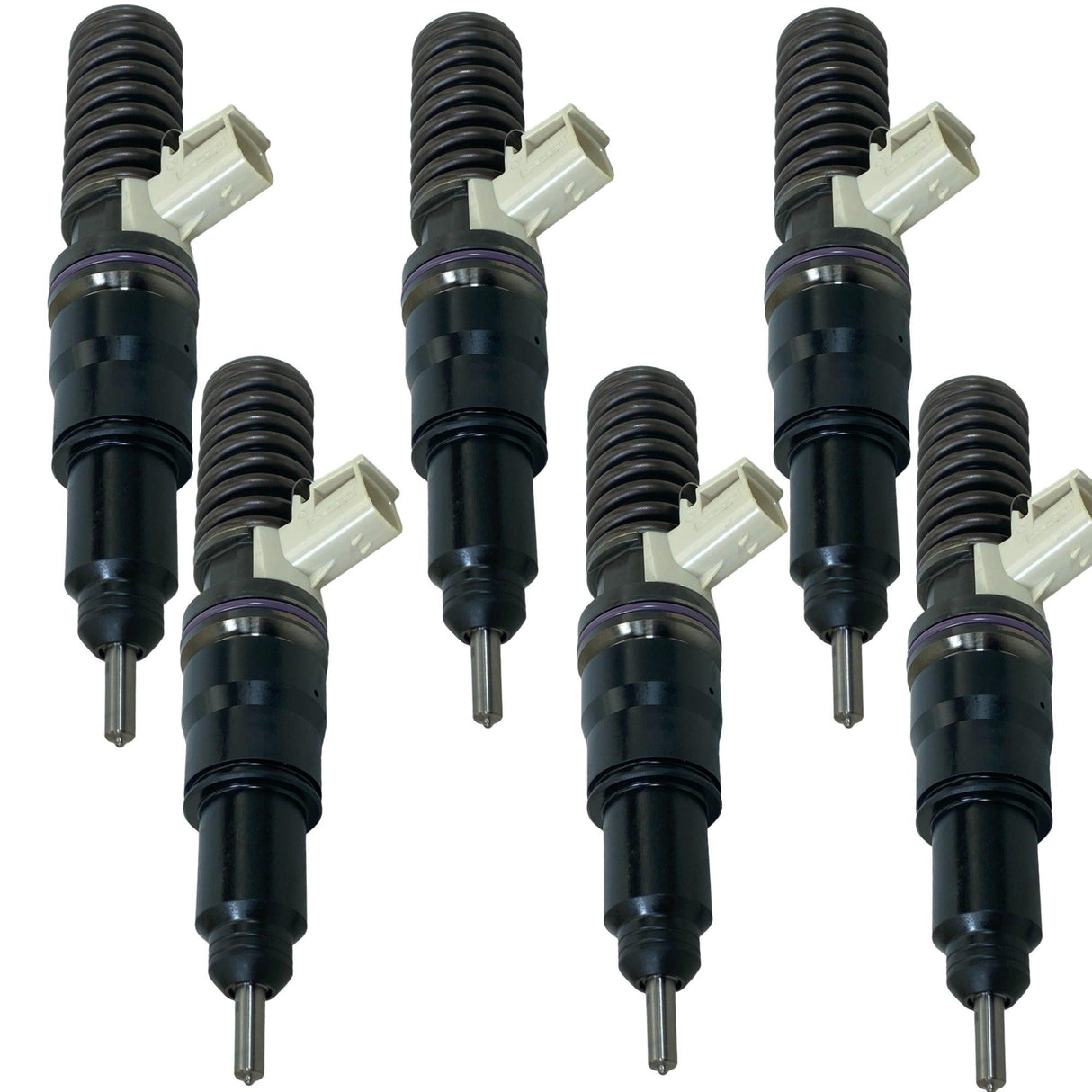 85143384 Genuine Mack Injectors Set Of Six 6 For Volvo Ms11 Mack - Truck To Trailer