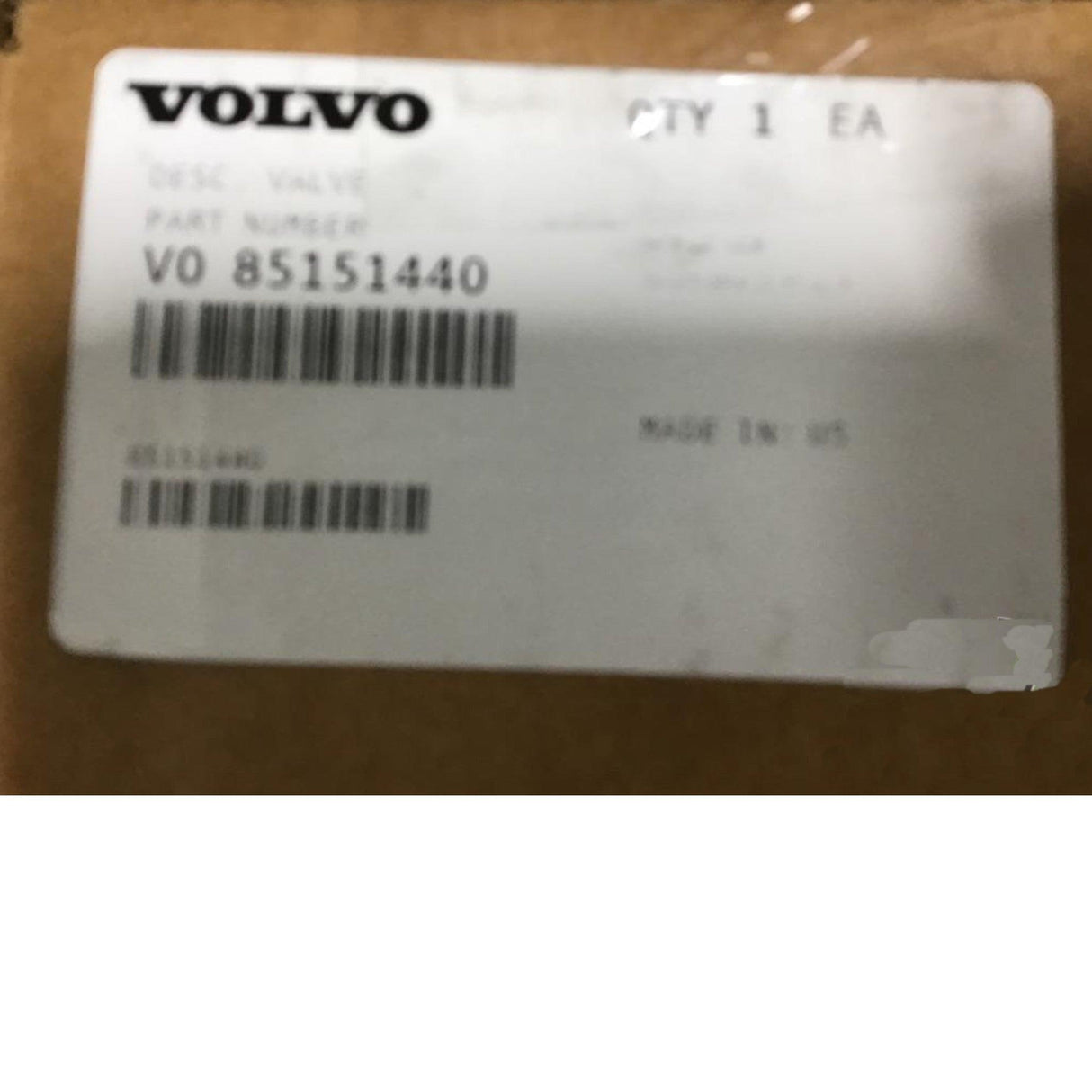 85151440 Genuine Volvo Valve - Truck To Trailer