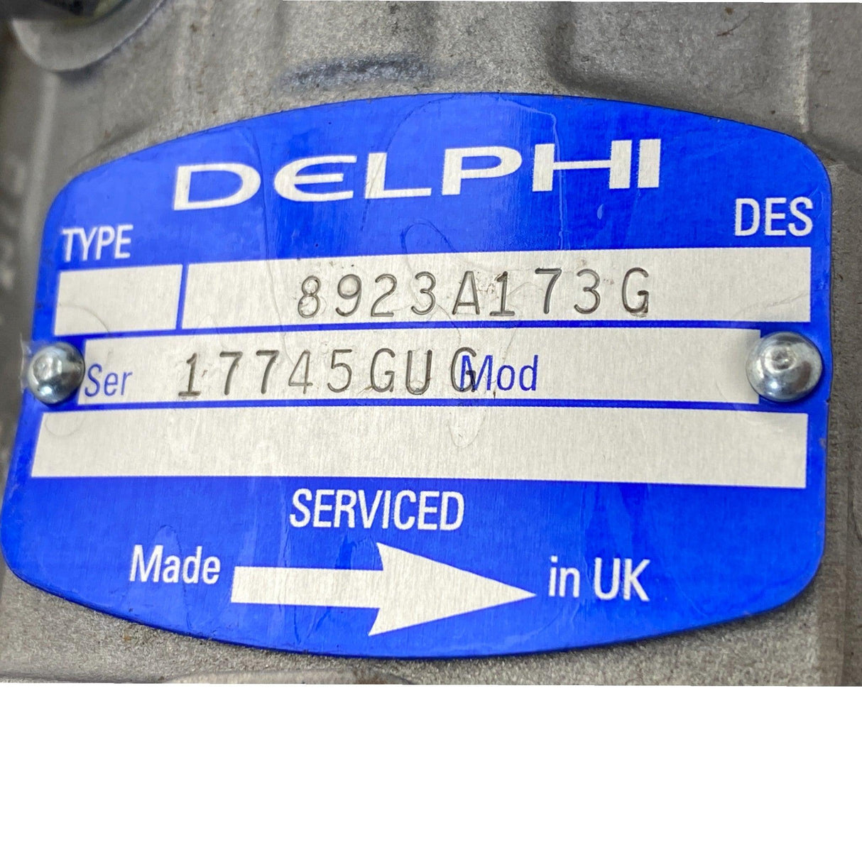 8923A170G Genuine Delphi Injection Pump DP200.