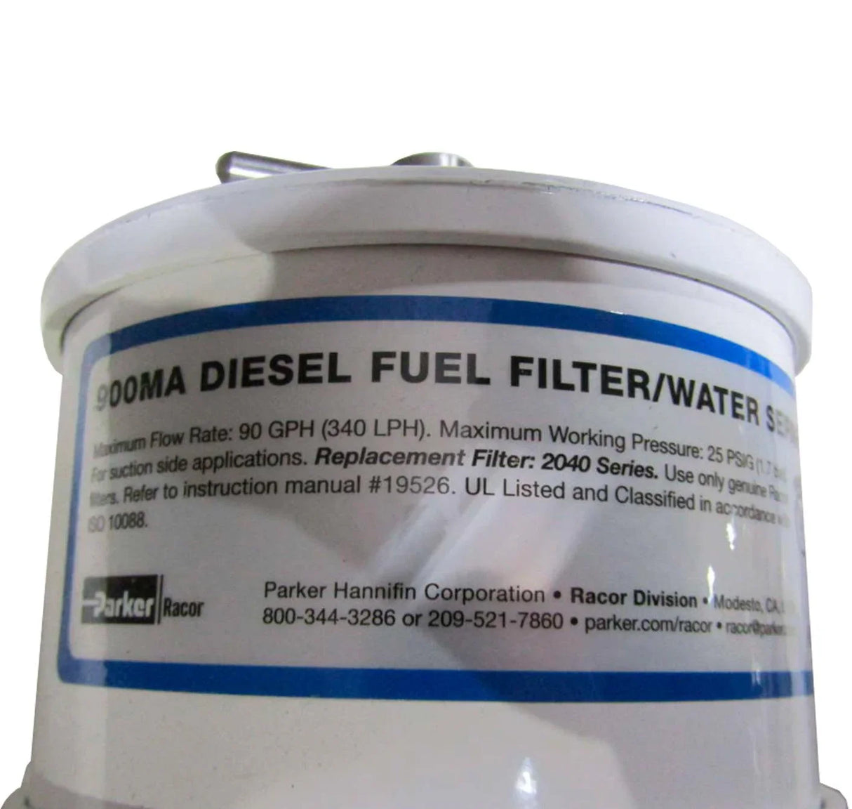 900MA10 Genuine Parker Racor Marine Fuel Filter/Water Separator - Truck To Trailer