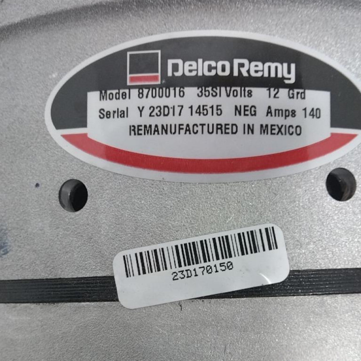 2132-8700016 Genuine Mack Alternator