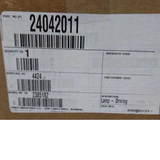 24042011 Genuine Mack Headlamp - Truck To Trailer