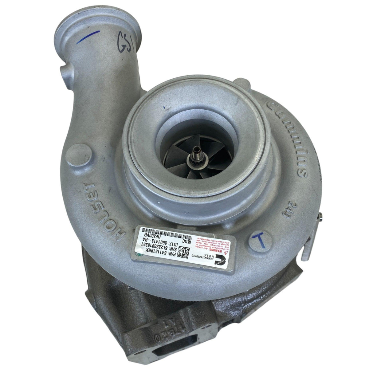 6411519 Genuine Cummins Turbocharger He300Vg For Cummins Isb 6.7L - Truck To Trailer