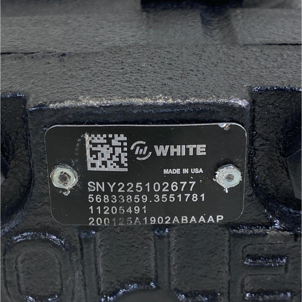 200125A1902ABAAAP White Hydraulic Motor