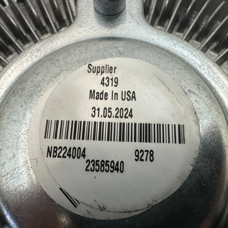 85147376 Genuine Volvo Fan Clutch - Truck To Trailer