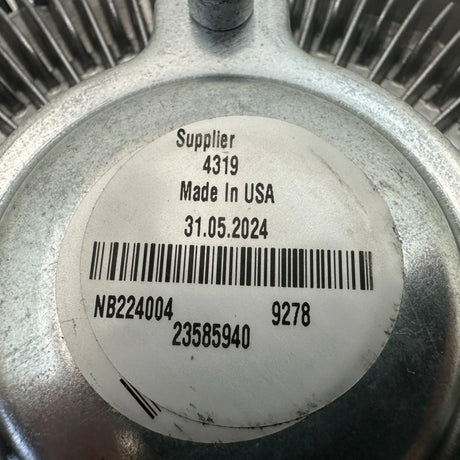 85111555 Genuine Volvo Fan Clutch - Truck To Trailer