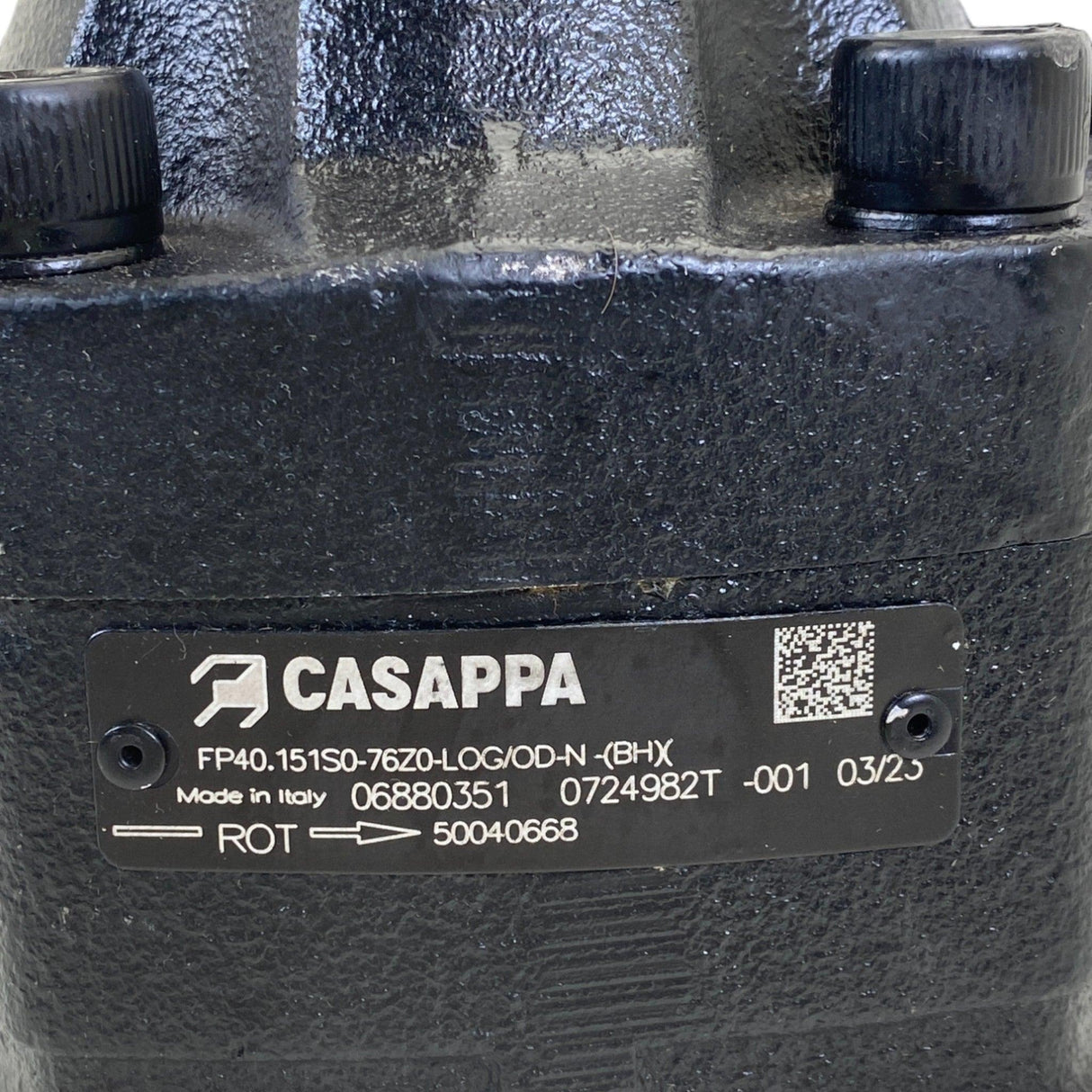 50040668 Casappa Hydraulic Gear Pump 540 - Truck To Trailer