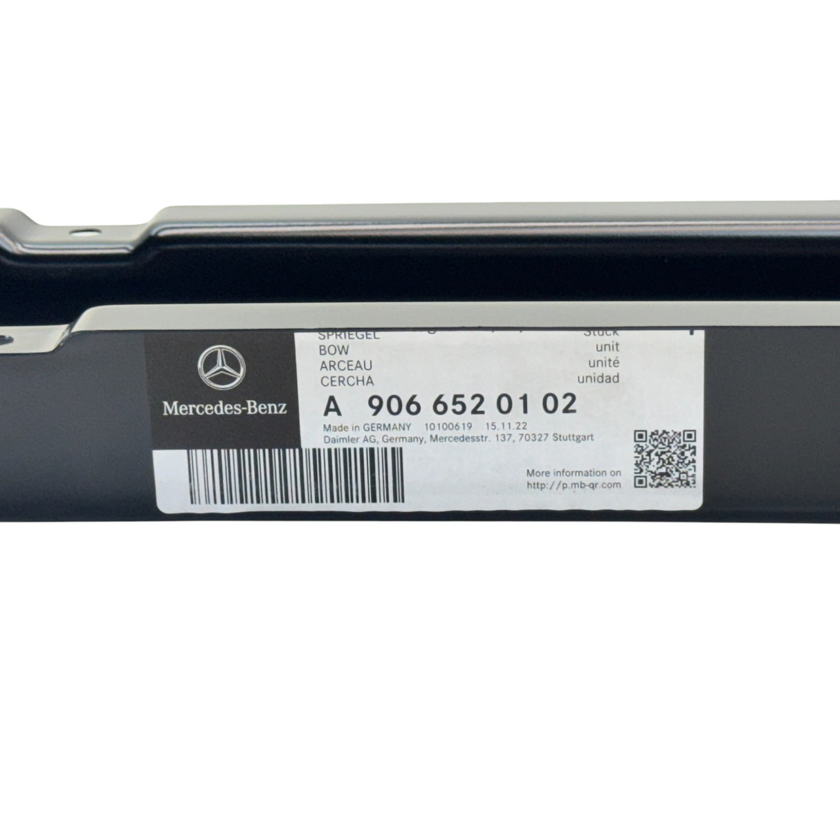 A9066520102 Genuine Mercedes-Benz Roof Bow
