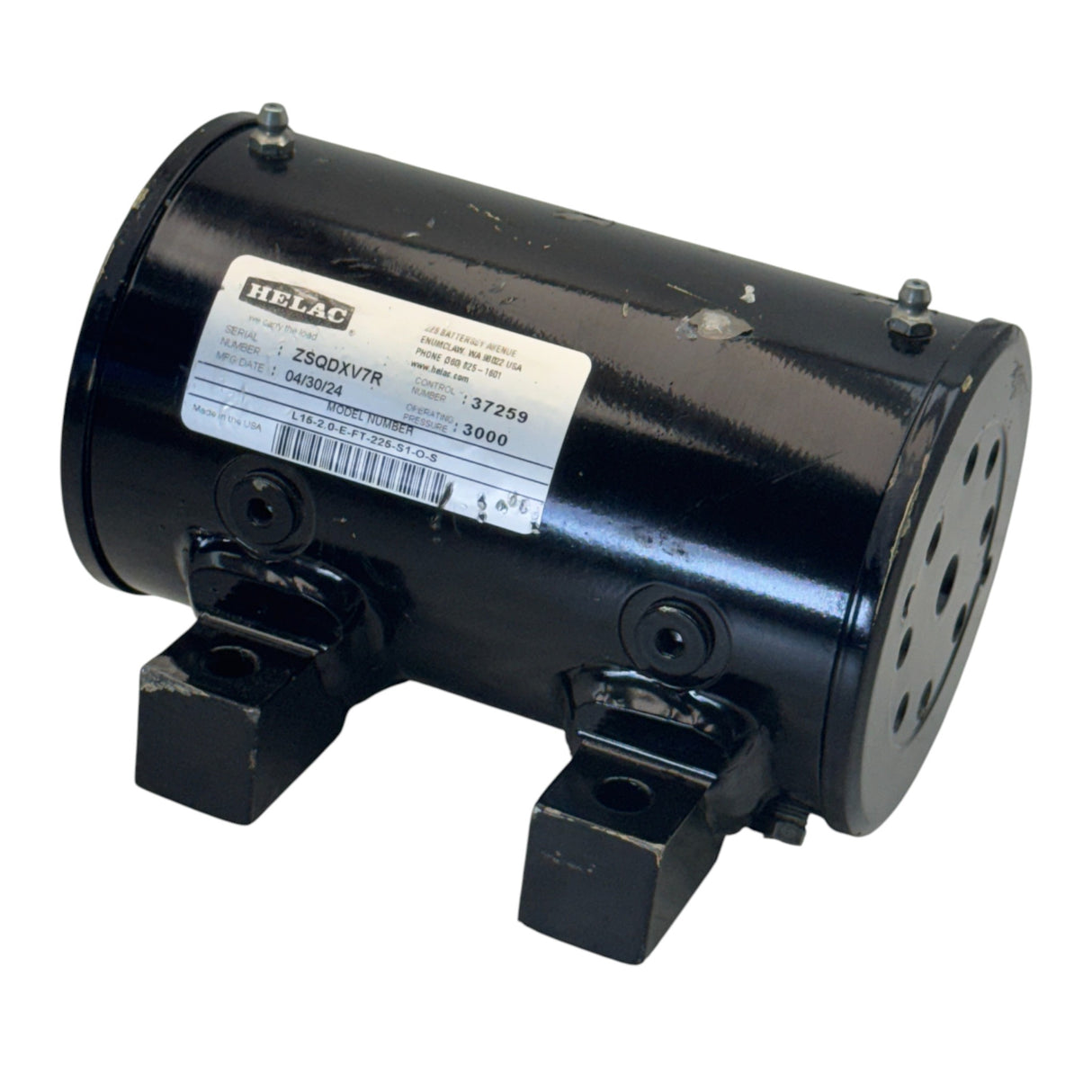 37259 Helac Hydraulic Rotary Actuator