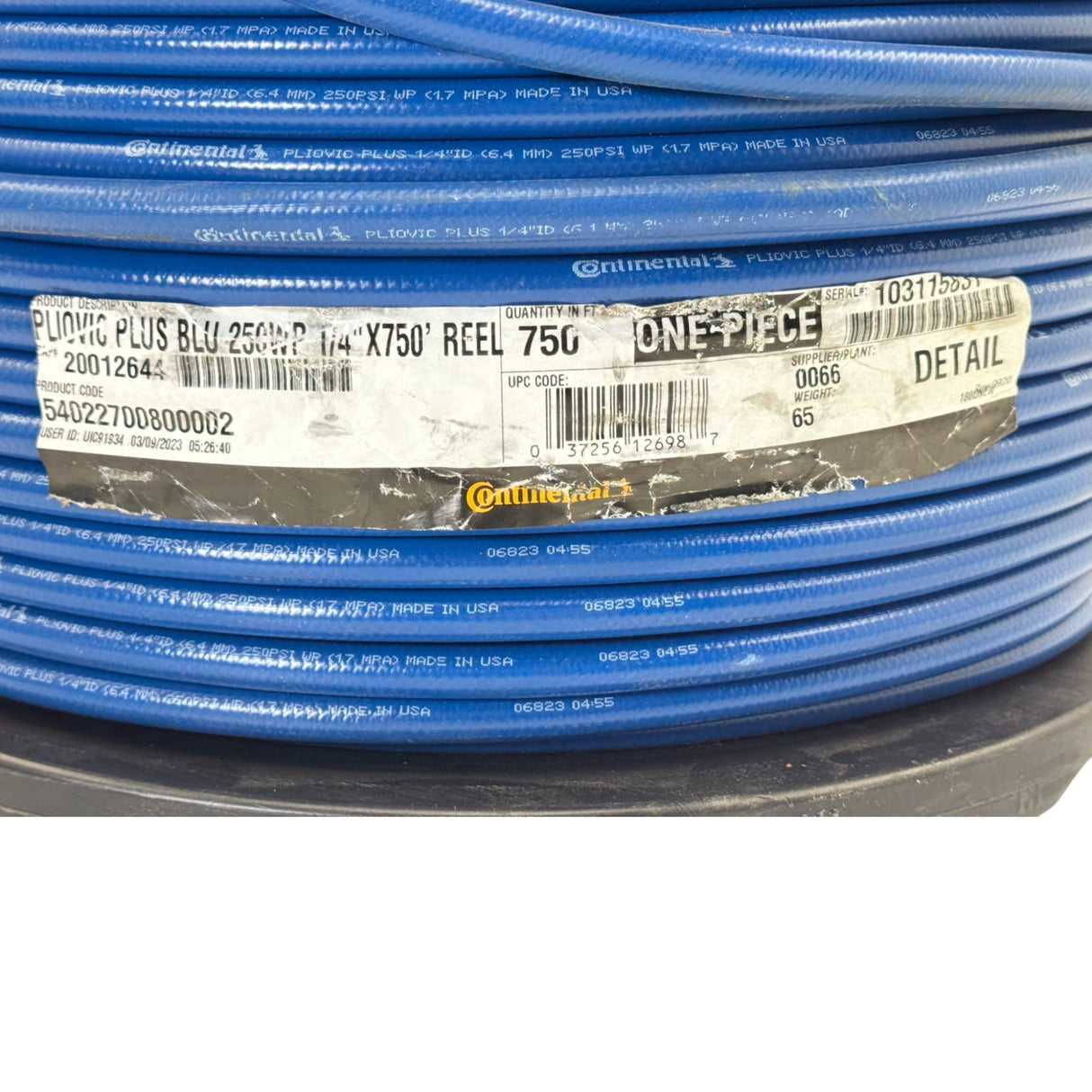 20012644 Genuine Continental Multipurpose House 250PSI 1/4 X750
