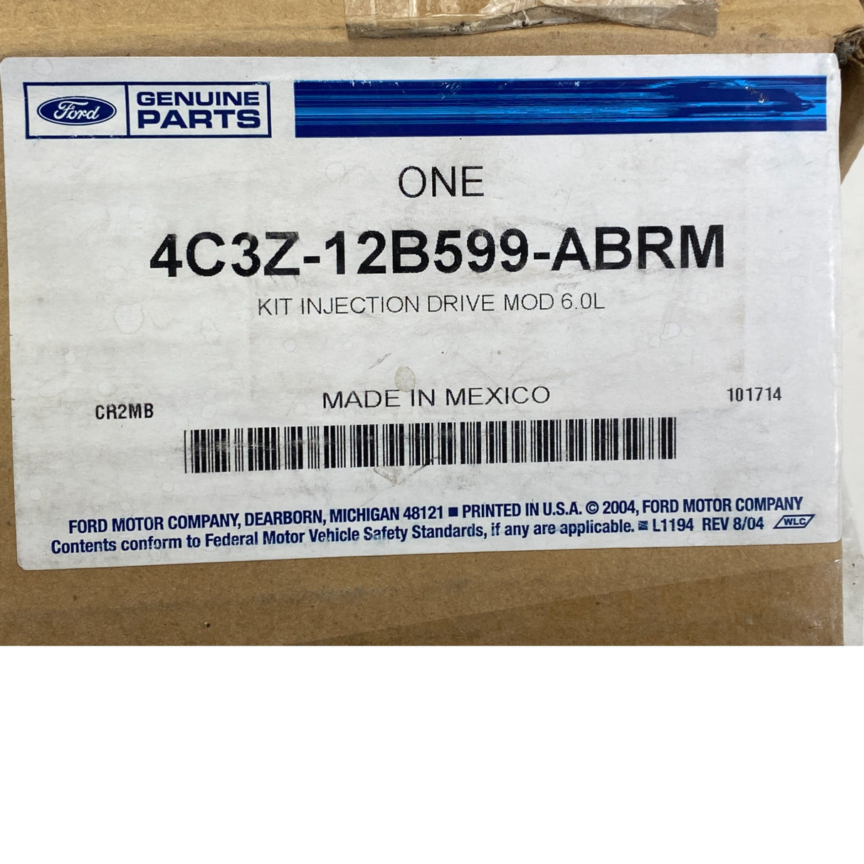 4C3Z-12B599-ABRM Genuine Ford Fuel Injection Control Module