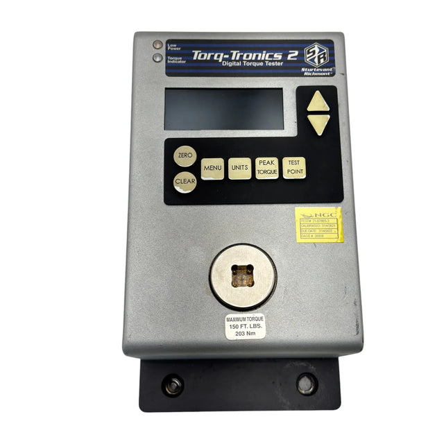 10696 Sturtevant Richmont Torq-Tronics 2 Digital Torque Tester - Truck To Trailer