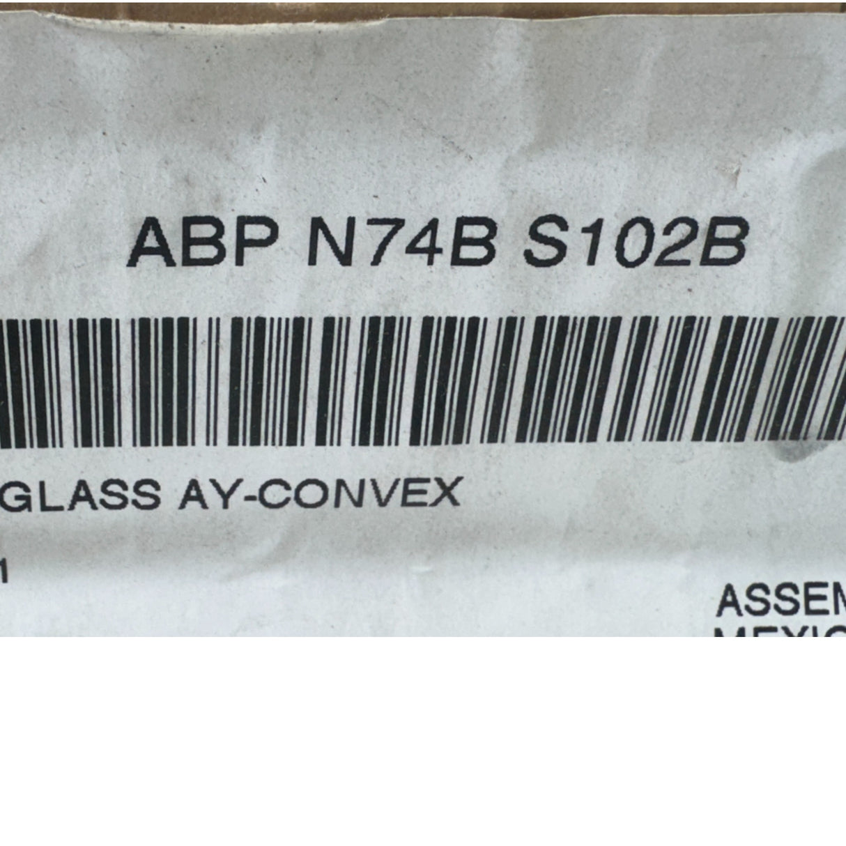 ABP N74B S102B Genuine Freightliner Mirror Convex Glass