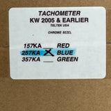 257KA Teltek Blue Tachometer Gaude For Kenworth - Truck To Trailer