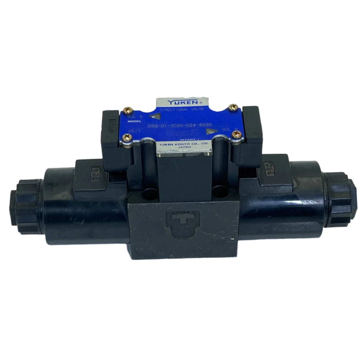 DSG-01-3C60-D24-7090 Yuken Hydraulics Solenoid Directional Valve - Truck To Trailer