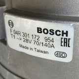 F04R301172 Genuine Bosch Alternator 28V