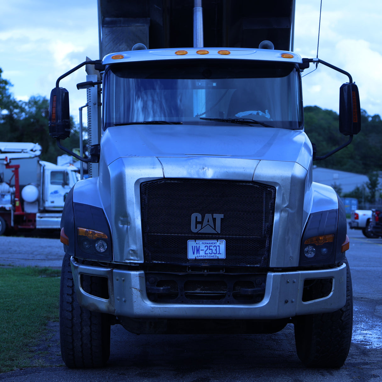 2016 Cat CT660 Tri-Axle Dump Truck