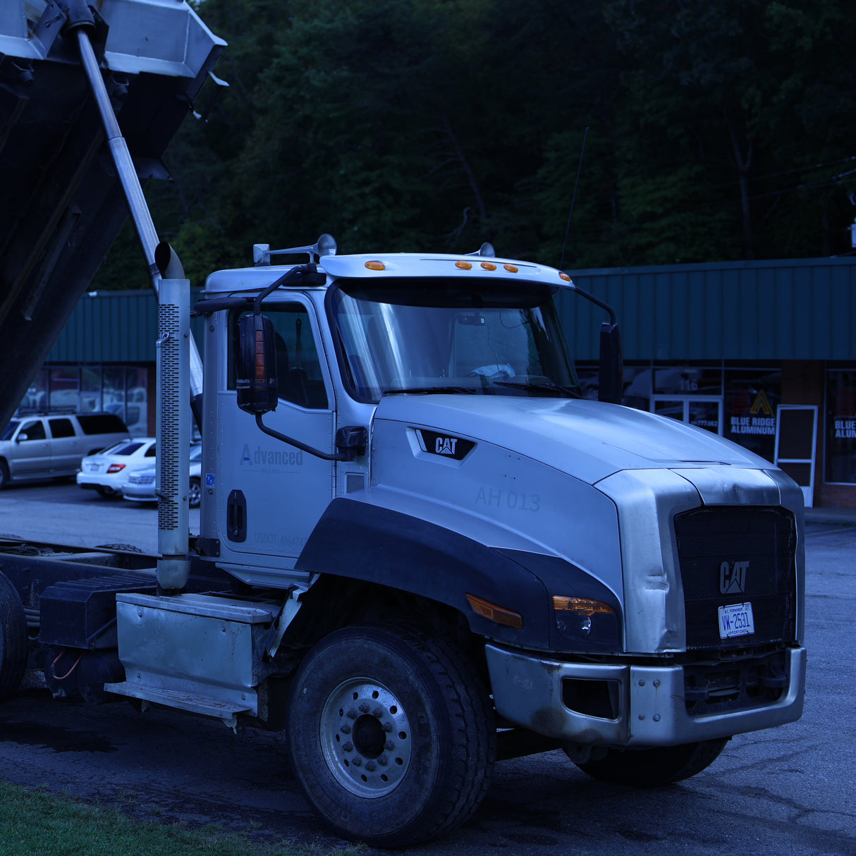 2016 Cat CT660 Tri-Axle Dump Truck