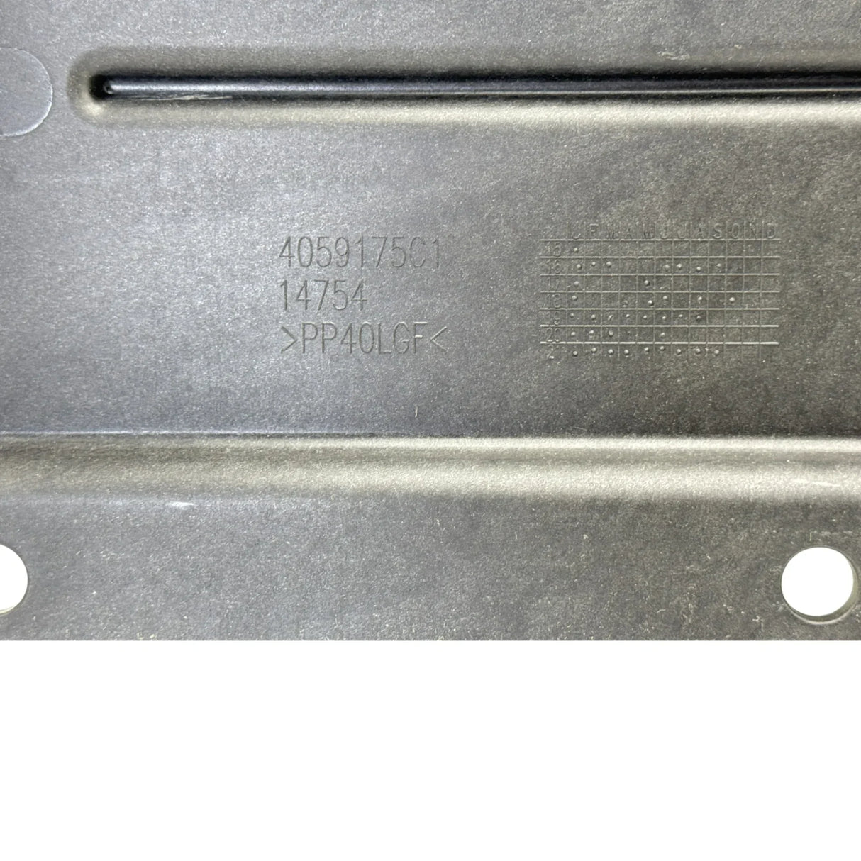 4059175C1 Genuine International Tray Battery Plastic - Truck To Trailer