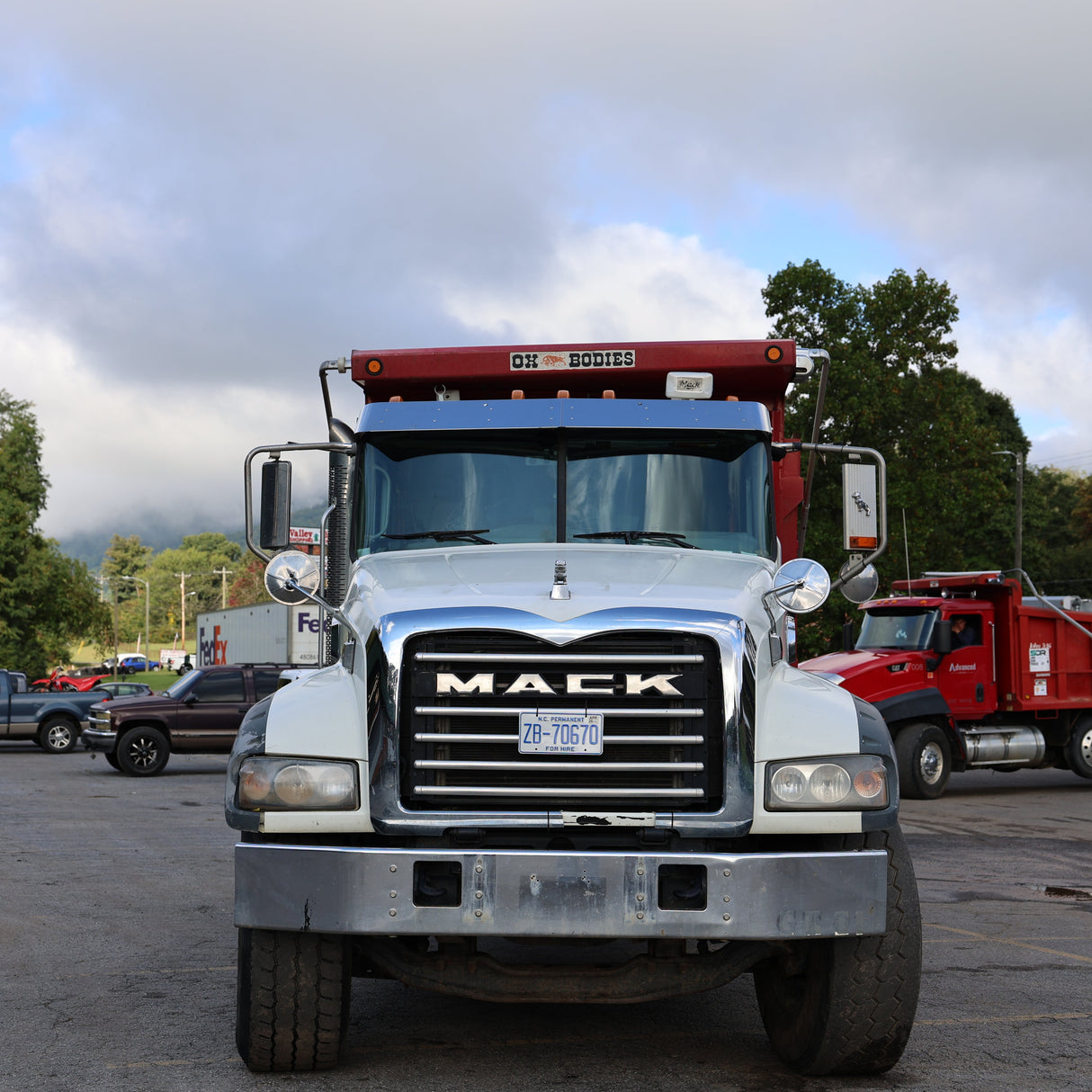 2016 Mack GU713 Tandem-Axle Dump Truck