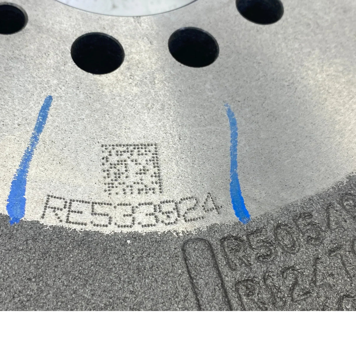 R124797 Genuine John Deere Statically Balanced Flywheel - Truck To Trailer