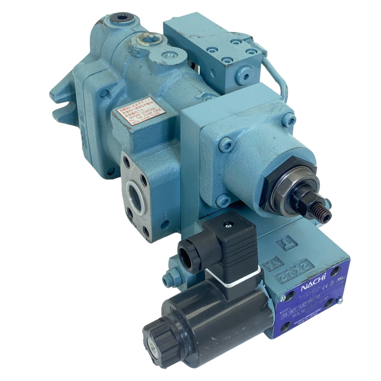 PVS-1B-22C3A4-U-12 Nachi Hydraulic Piston Pump