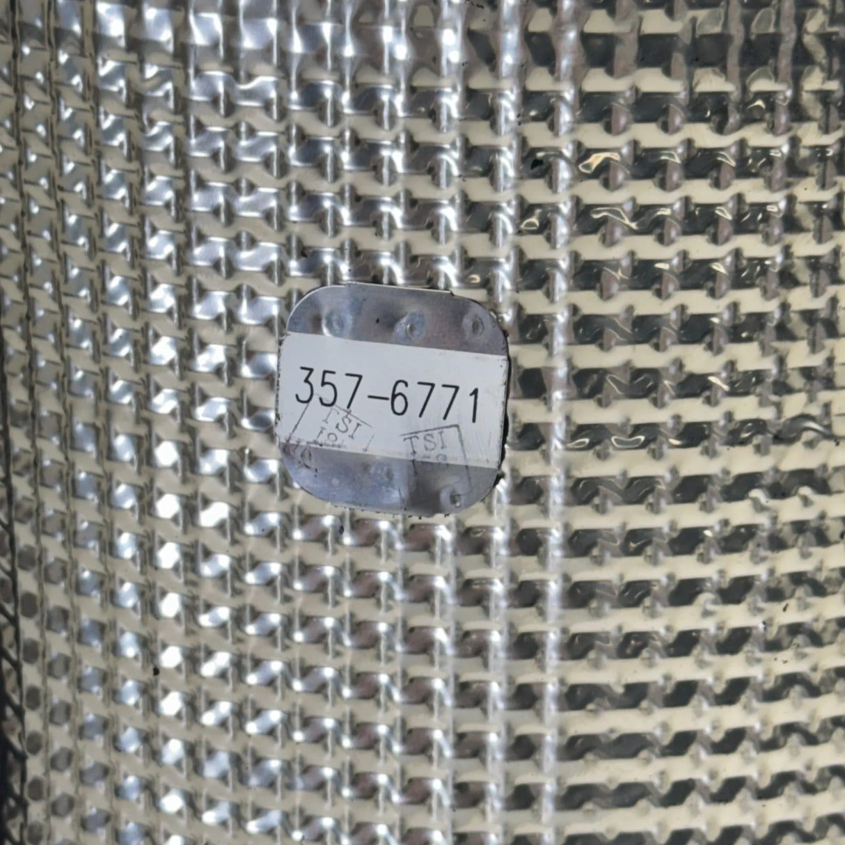 357-6771 Genuine CAT Pipe Heat Shield - Truck To Trailer