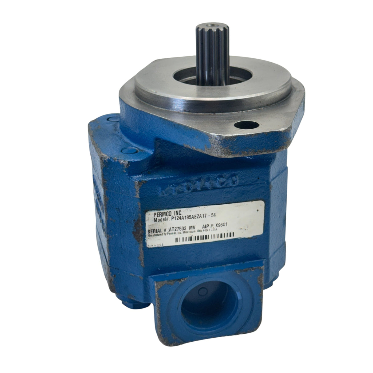 P124A185AEZA1754 Genuine Permco Gear Pump