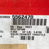 5562470 Genuine Cummins Exhaust Throttle Valve