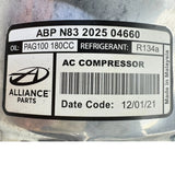 ABP N83 2025 04660 Genuine Alliance Compressor 12V - Truck To Trailer