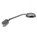 716965VEL Velvac Left Side Convex Fender Open Road Mirror - Truck To Trailer