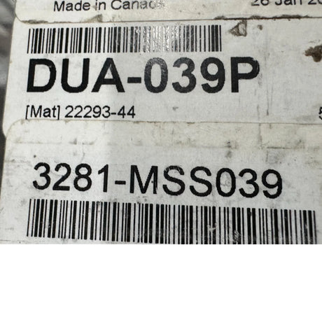 3281-MSS039 Genuine Mack Oval Light Swing Plate - Truck To Trailer
