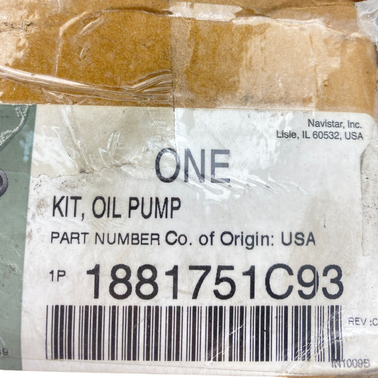 1879397C2 Genuine International Oil Pump