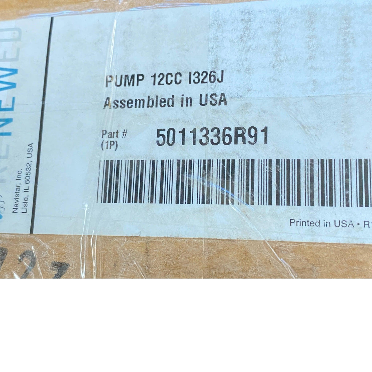 5011336R91 Genuine International High Pressure Fuel Pump - Truck To Trailer