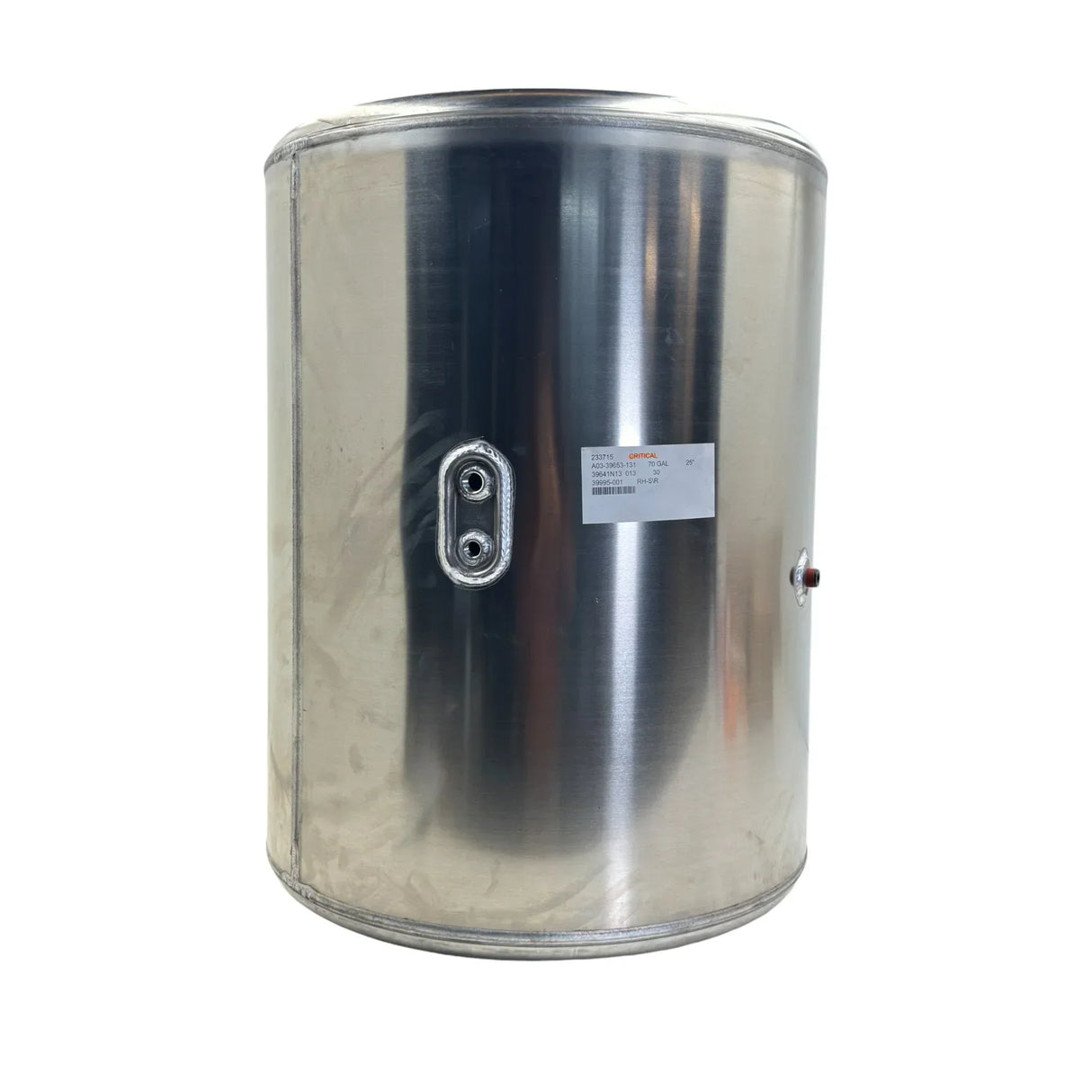 A0339653131 Genuine Freightliner Right Side Fuel Tank 70Gal - Truck To Trailer