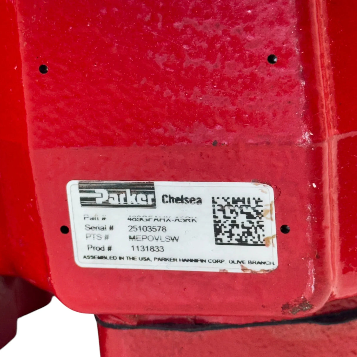 489XFAHX-A5XK Genuine Parker PTO Power Take Off 8 Bolts - Truck To Trailer