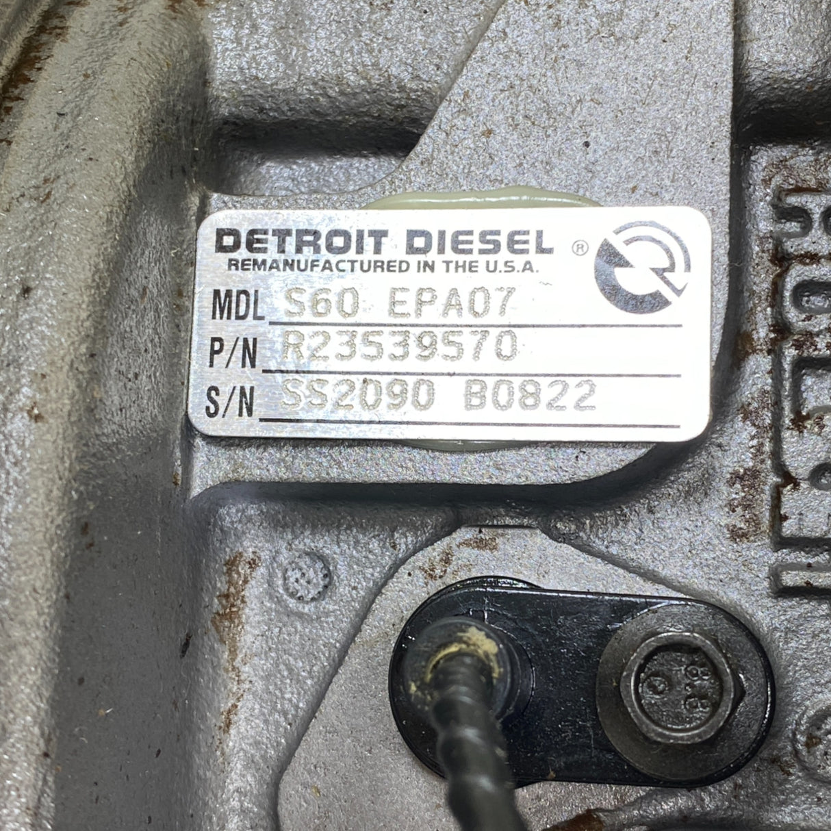 E23539062 Genuine Detroit Diesel Turbocharger For Detroit Diesel Series 60
