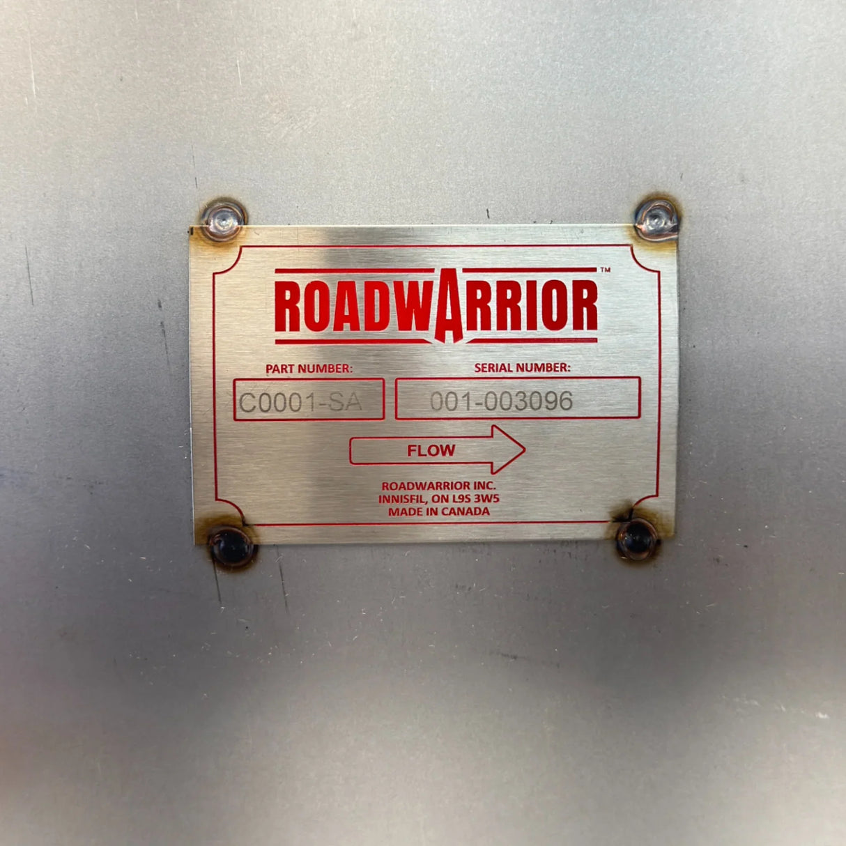C0001-SA Roadwarrior DPF Diesel Particulate Filter For Cummins - Truck To Trailer
