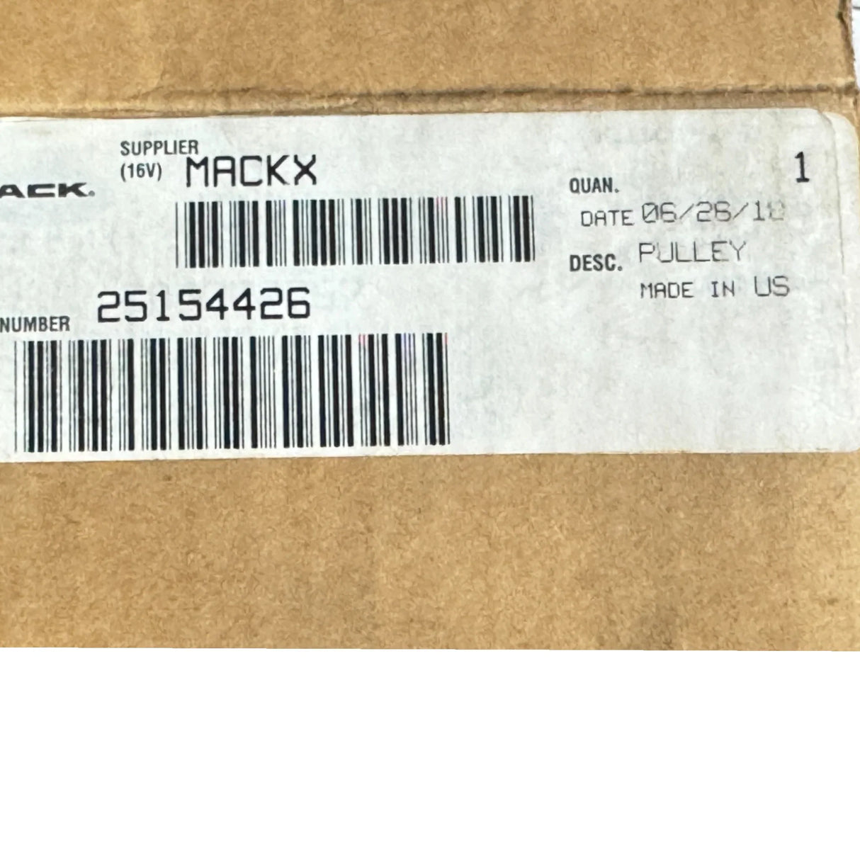 25154426 Genuine Mack Pulley - Truck To Trailer