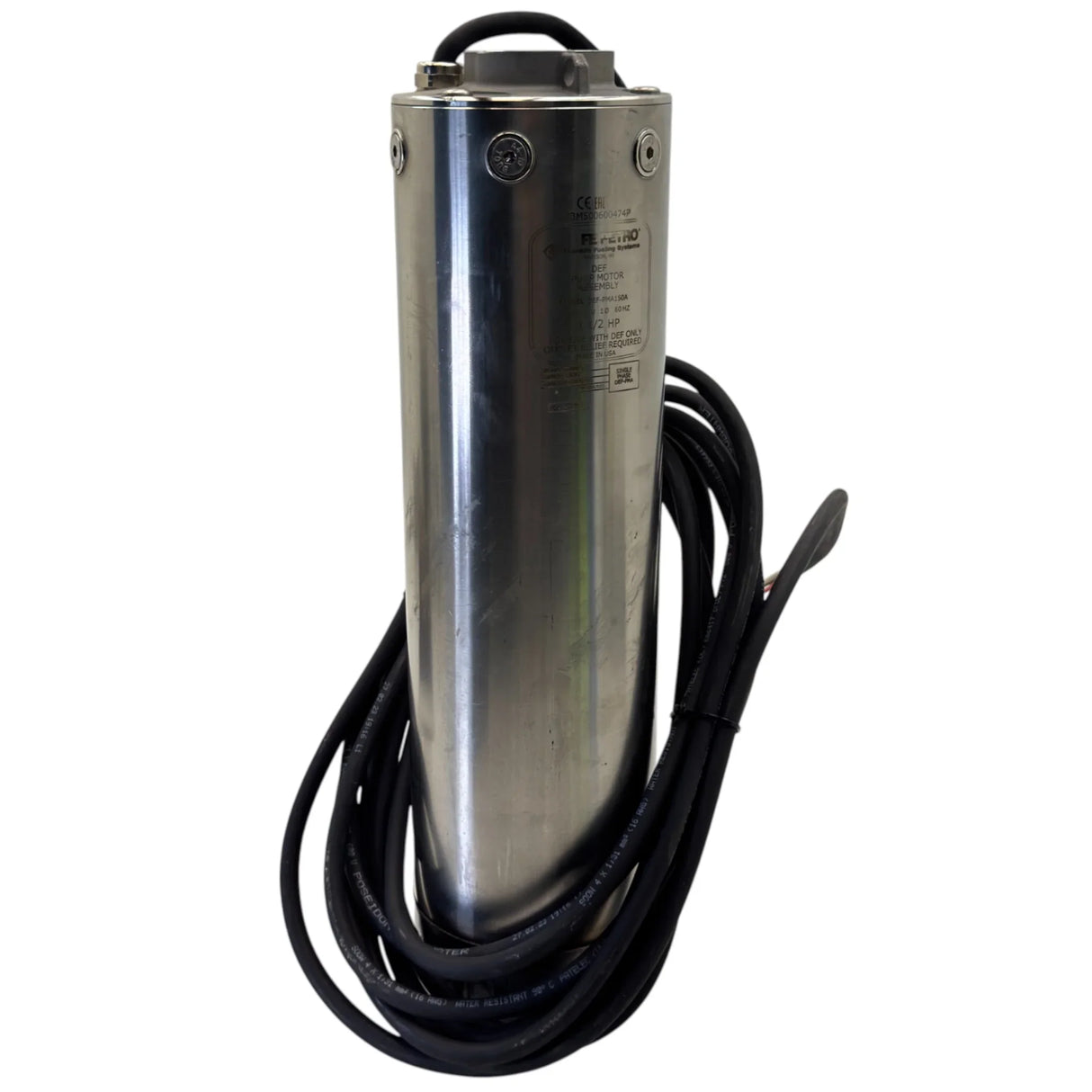 403383903 Franklin Fueling DEF Diesel Exhaust Fluid Pump Motor Assembly - Truck To Trailer