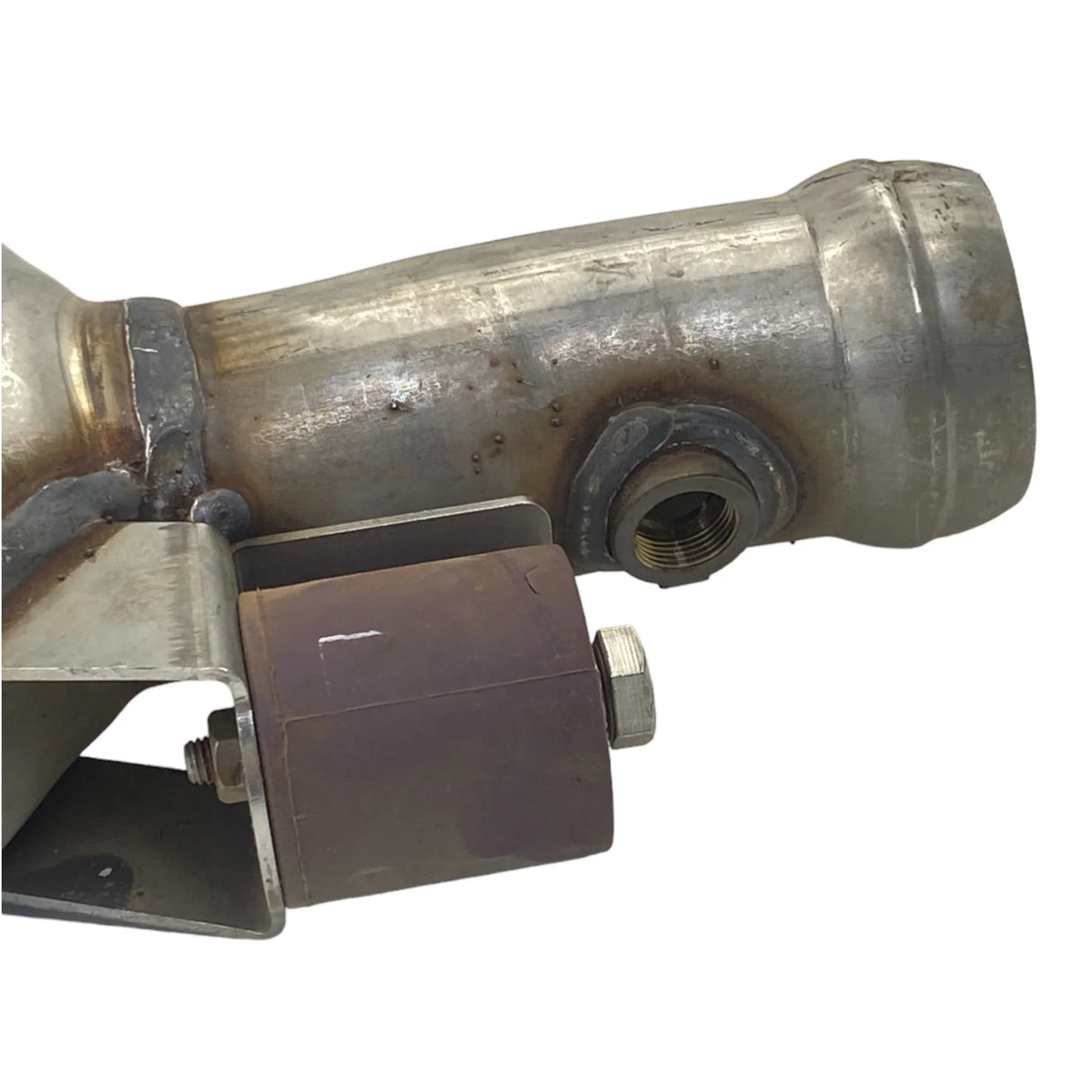 2124904800 Genuine Mercedes-Benz Front Exhaust Gas Line - Truck To Trailer