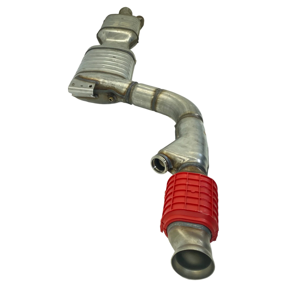 212-490-48-00 Genuine Mercedes-Benz Front Exhaust Gas Line - Truck To Trailer